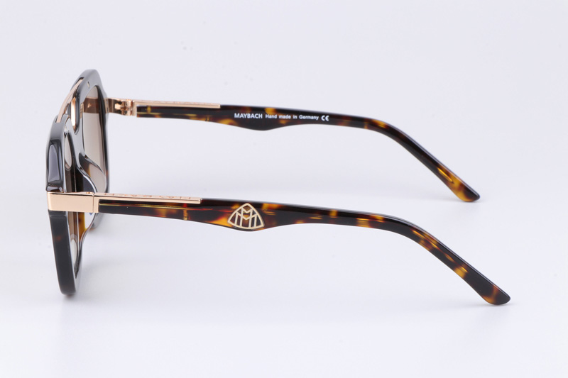 The Made Sunglasses Tortoise Gradient Brown