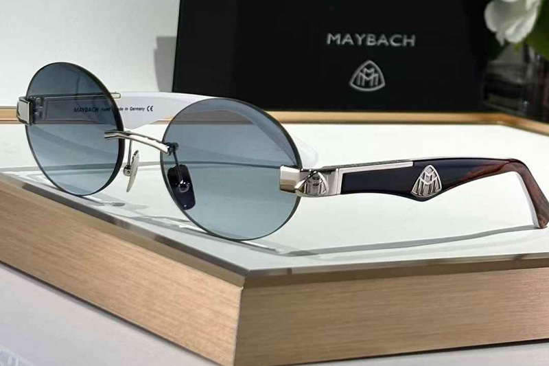 The Magic II Sunglasses Silver Black Gradient Blue