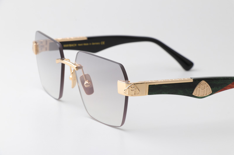 The Magic I Sunglasses Gold Black Gradient Gray