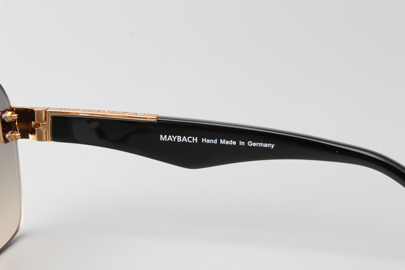 The Magic I Sunglasses Gold Red Gradient Green