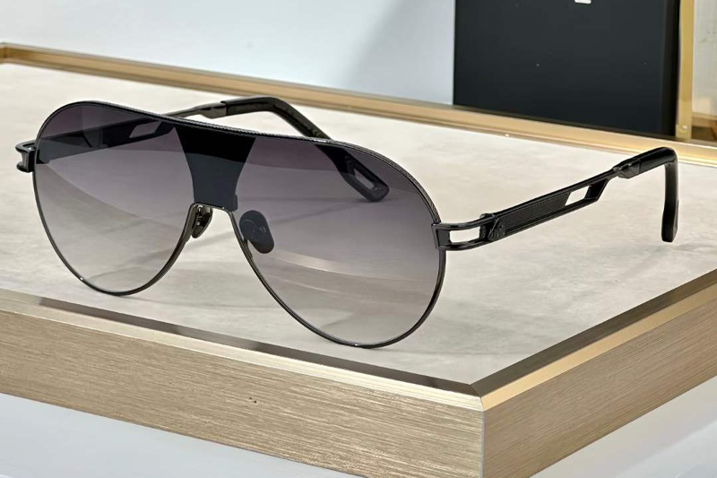 The Orbit Sunglasses Gunmetal Gradient Gray