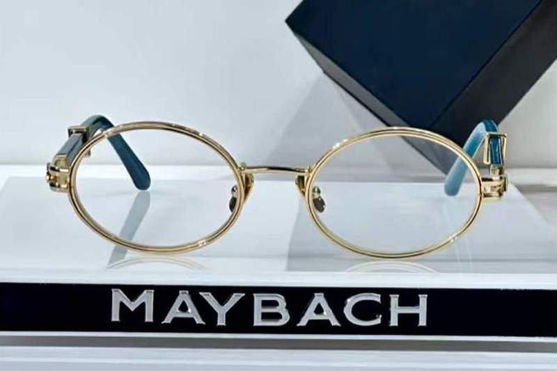 The Producer I Eyeglasses Gold Red