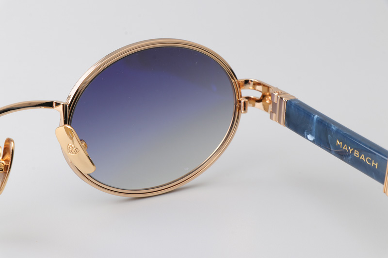 The Producer I Sunglasses Gold Black Gradient Gray