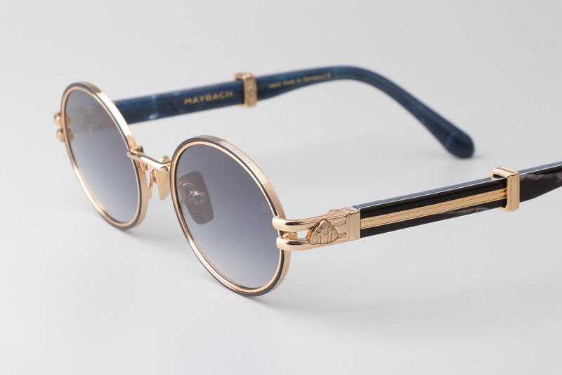 The Producer I Sunglasses Gold Black Gradient Gray