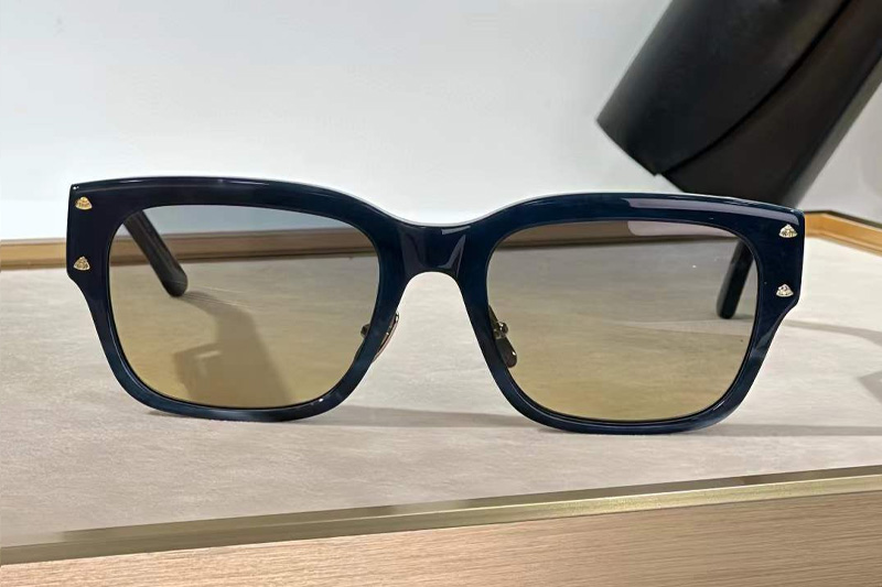 The Rebel II Sunglasses Blue Gradient Brown