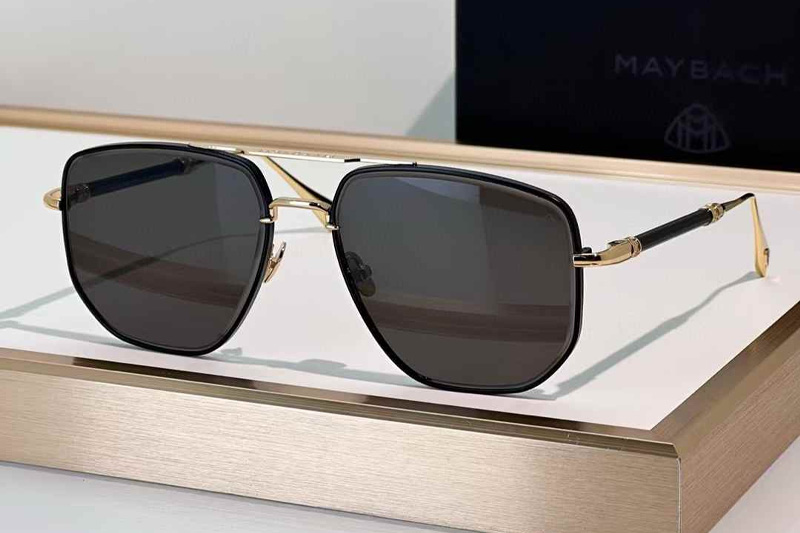 The Sanme Sunglasses Black Gold Gray