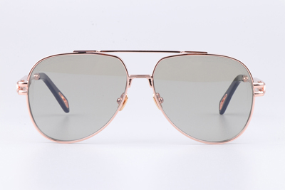 The Wen Sunglasses Rose Gold Silver
