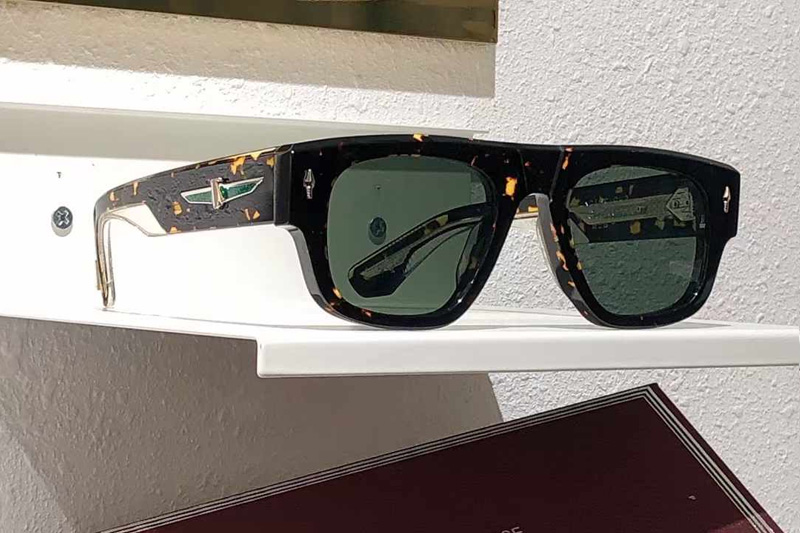 Thundercloud Sunglasses Tortoise Green
