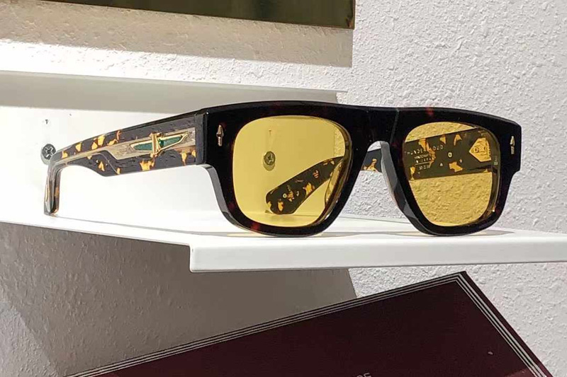 Thundercloud Sunglasses Tortoise Yellow
