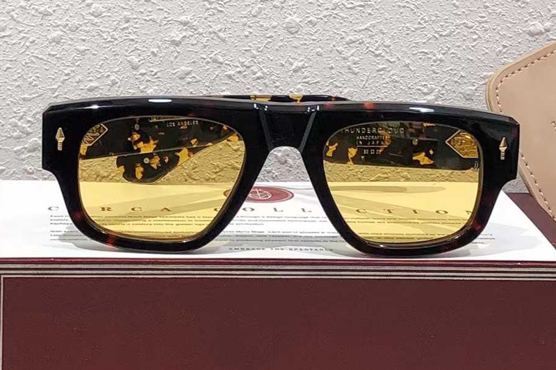 Thundercloud Sunglasses Tortoise Yellow