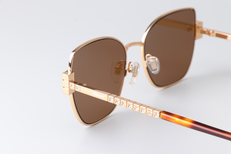 VCHG01 Sunglasses Gold Brown