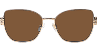 VCHG01 Sunglasses Gold Brown