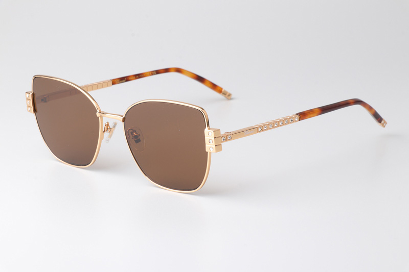 VCHG01 Sunglasses Gold Brown