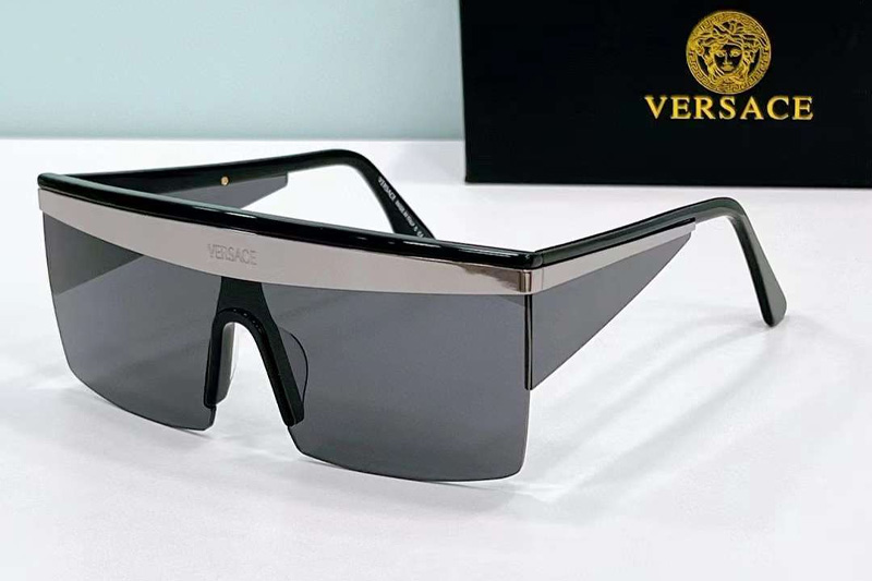 VE2254 Sunglasses Black Gunmetal Gray