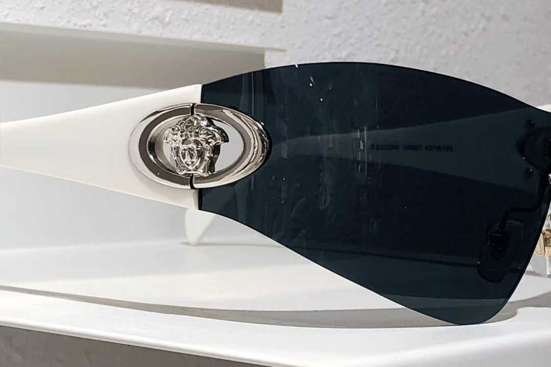 VE2280 Sunglasses White Gray