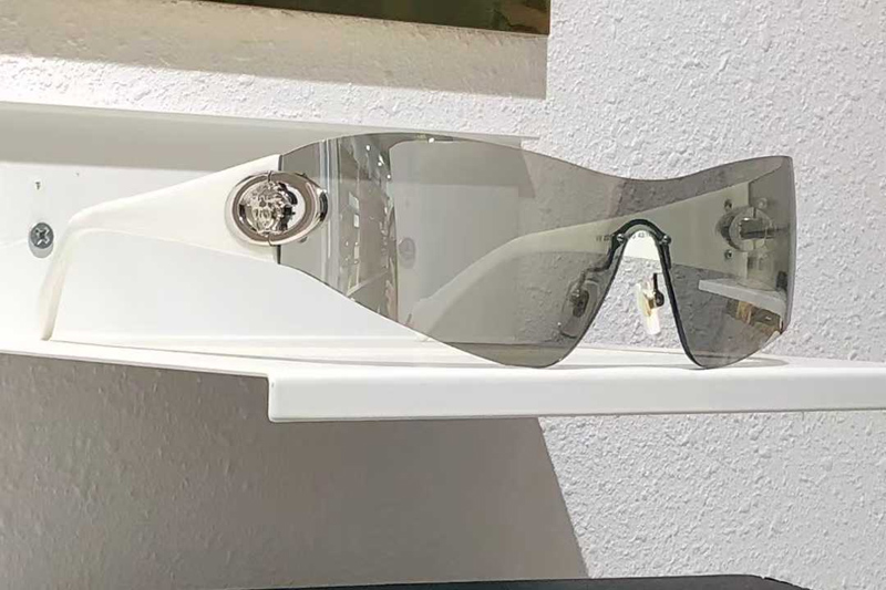 VE2280 Sunglasses White Light Gray