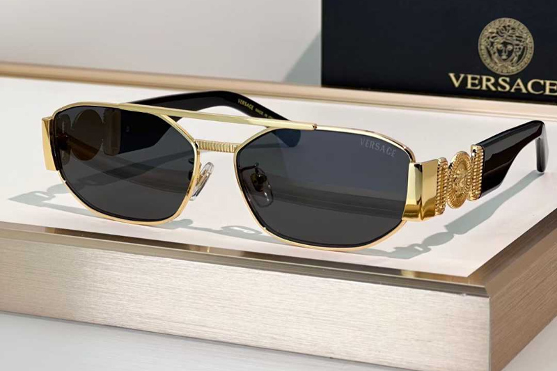 VE2287 Sunglasses Gold Gray