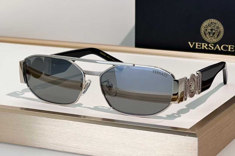 VE2287 Sunglasses Silver Mirror