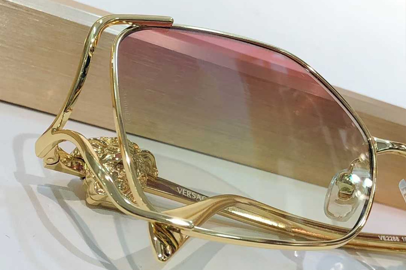 VE2288 Sunglasses Gold Gradient Pink