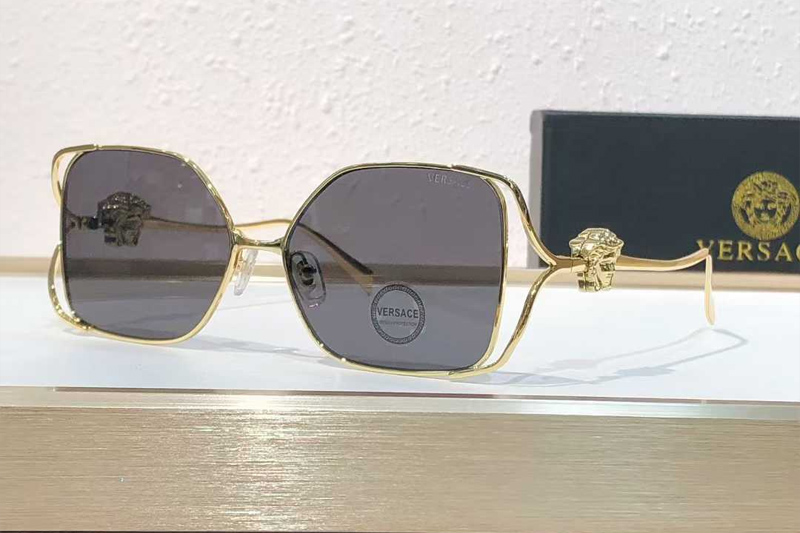 VE2288 Sunglasses Gold Gray