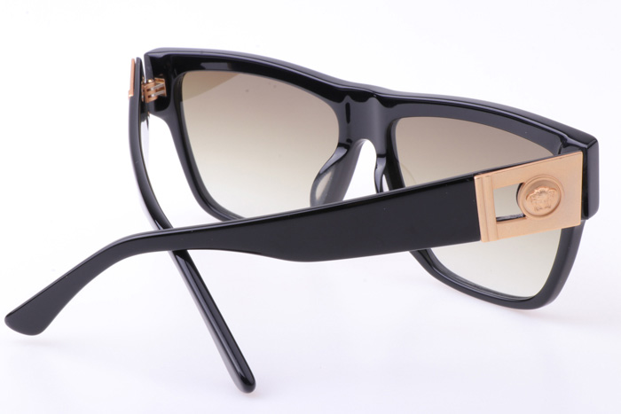 VE372A Sunglasses In Black Gold