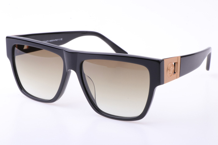 VE372A Sunglasses In Black Gold