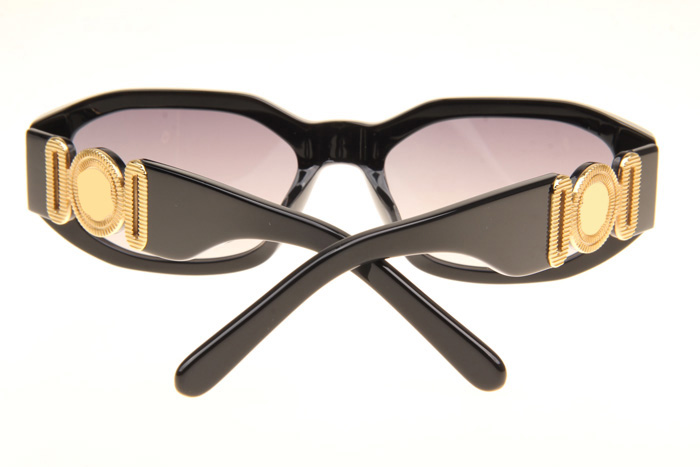 VE4361 Sunglasses In Black Gold Gradient Grey