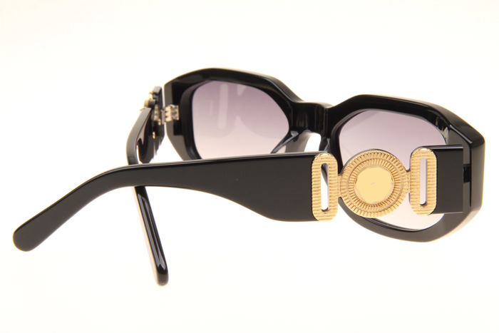 VE4361 Sunglasses In Black Gold Gradient Grey