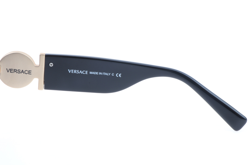 VE4369 Sunglasses In Black Gradient Grey