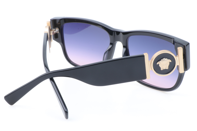 VE4369 Sunglasses In Black Gradient Grey