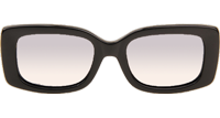 VE4377 Sunglasses In Black Gradient Grey