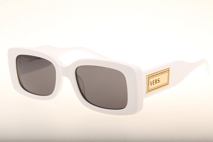 VE4377 Sunglasses In White Grey