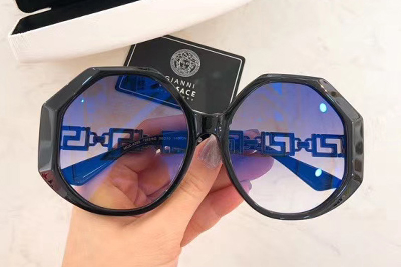 VE4395 Sunglasses In Black Gradient Grey