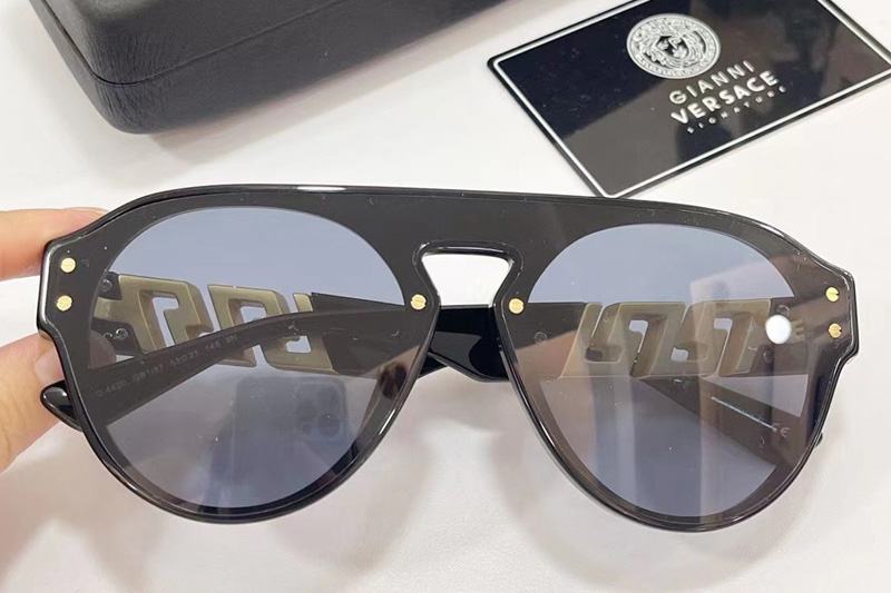 VE4420 Sunglasses In Black Gold