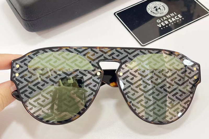 VE4420 Sunglasses In Tortoise Gold