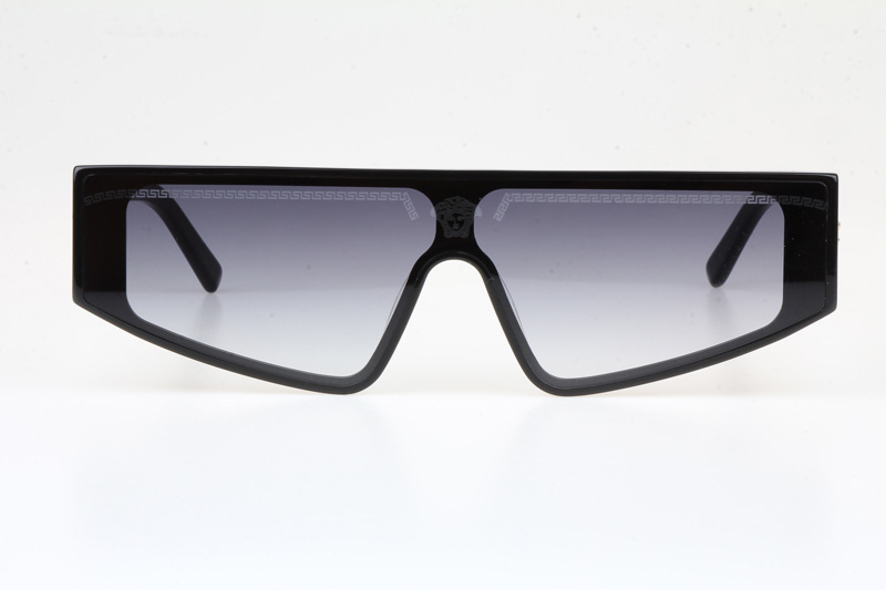 VE4473 Sunglasses In Black Gold