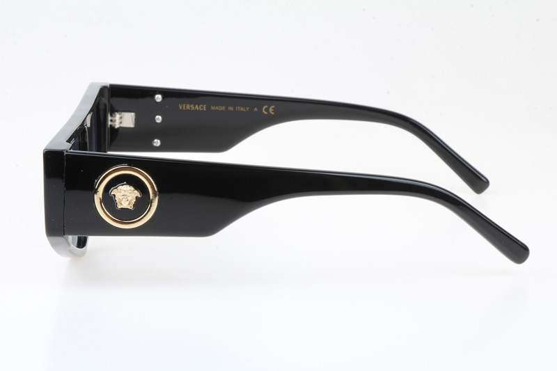 VE4473 Sunglasses In Black Gold