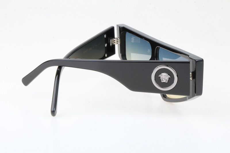 VE4473 Sunglasses In Black Silver