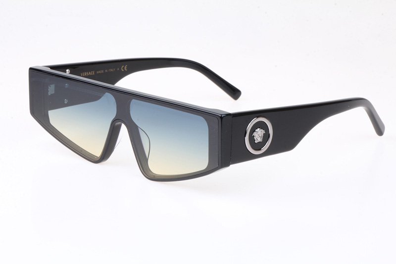 VE4473 Sunglasses In Black Silver