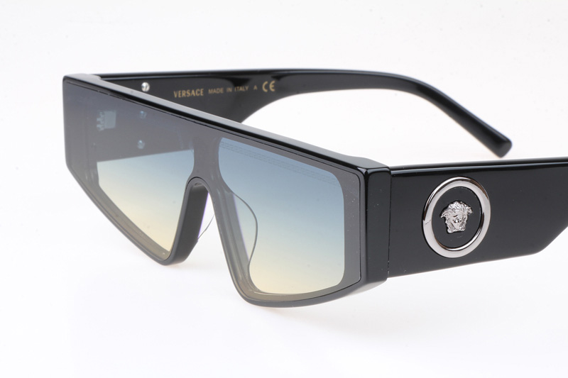 VE4473 Sunglasses In Black Silver