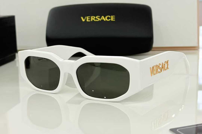 VE4489U Sunglasses White Green