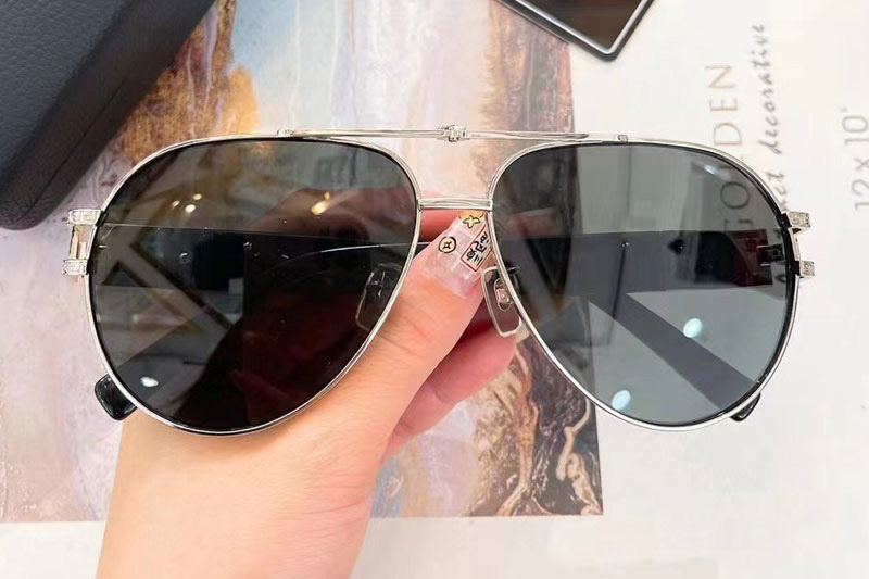 VE5699 Sunglasses Silver Grey