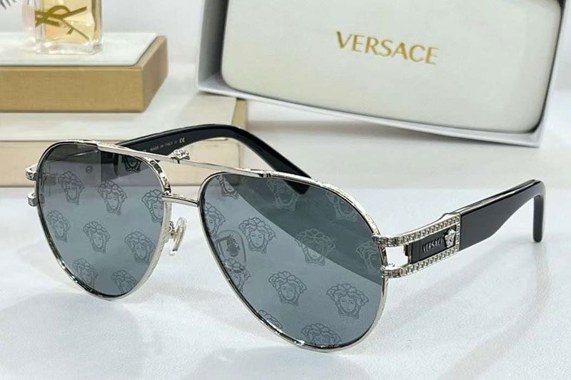 VE5699 Sunglasses Silver Mirror