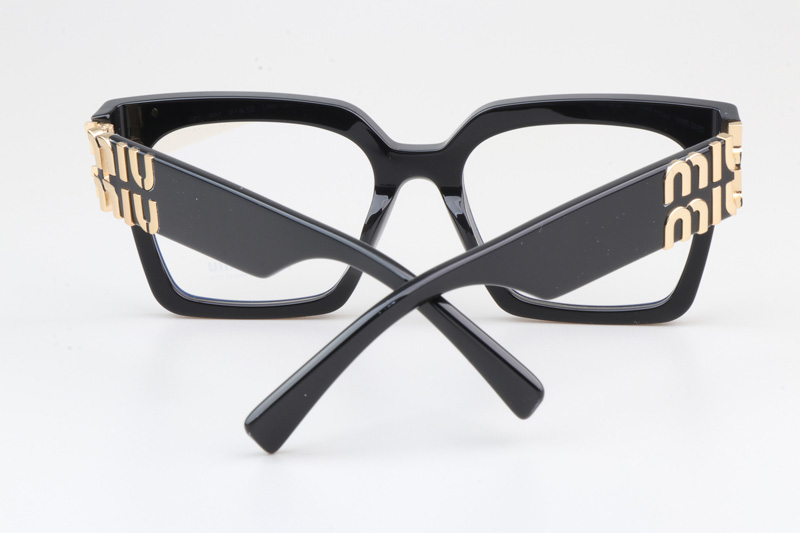 VMU04U Eyeglasses Black Gold