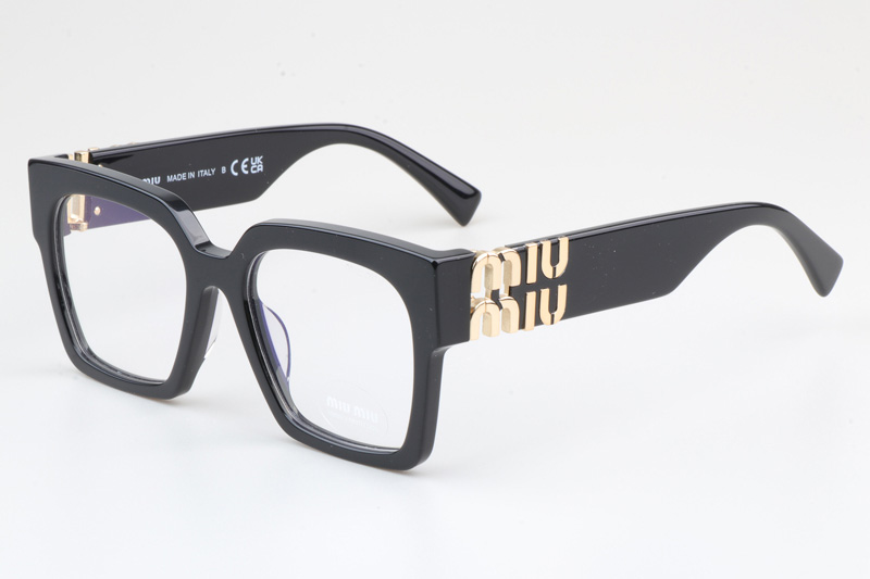 VMU04U Eyeglasses Black Gold