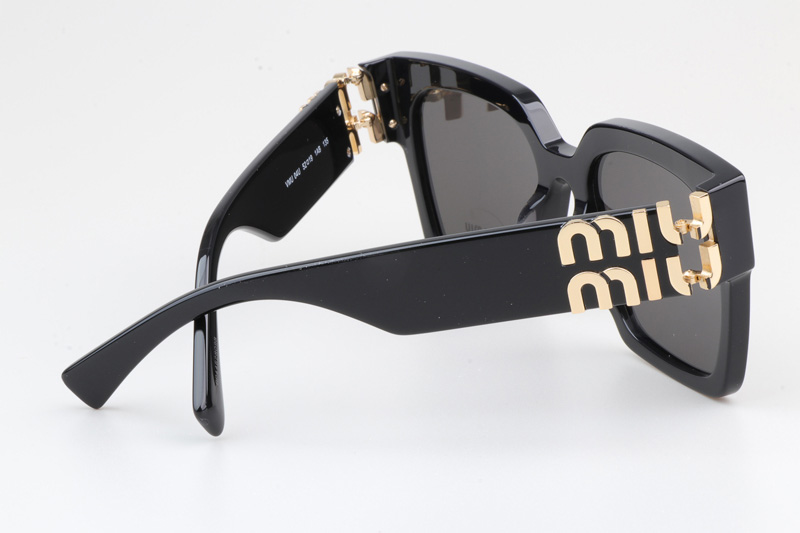 VMU04U Sunglasses Black Gold Gray