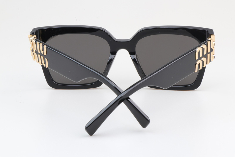 VMU04U Sunglasses Black Gold Gray