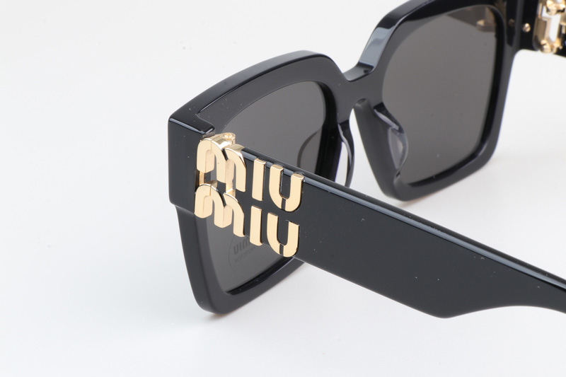 VMU04U Sunglasses Black Gold Gray