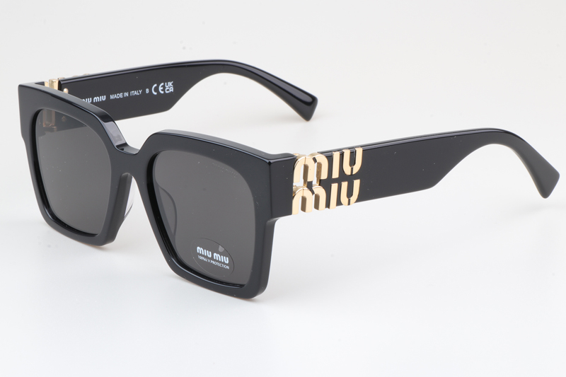 VMU04U Sunglasses Black Gold Gray