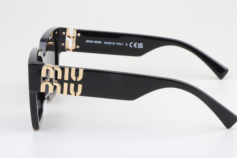 VMU04U Sunglasses Black Gold Gray